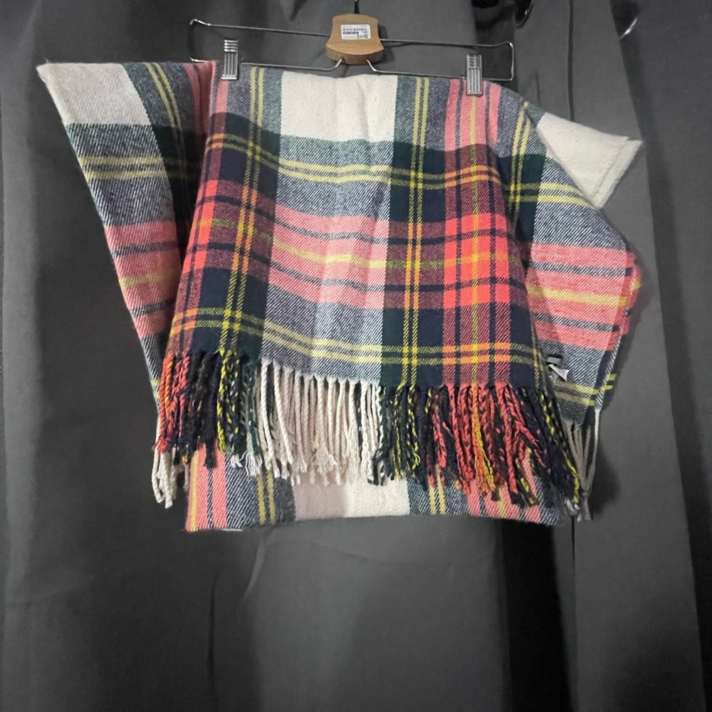 J. Crew Multicolor Plaid Scarf